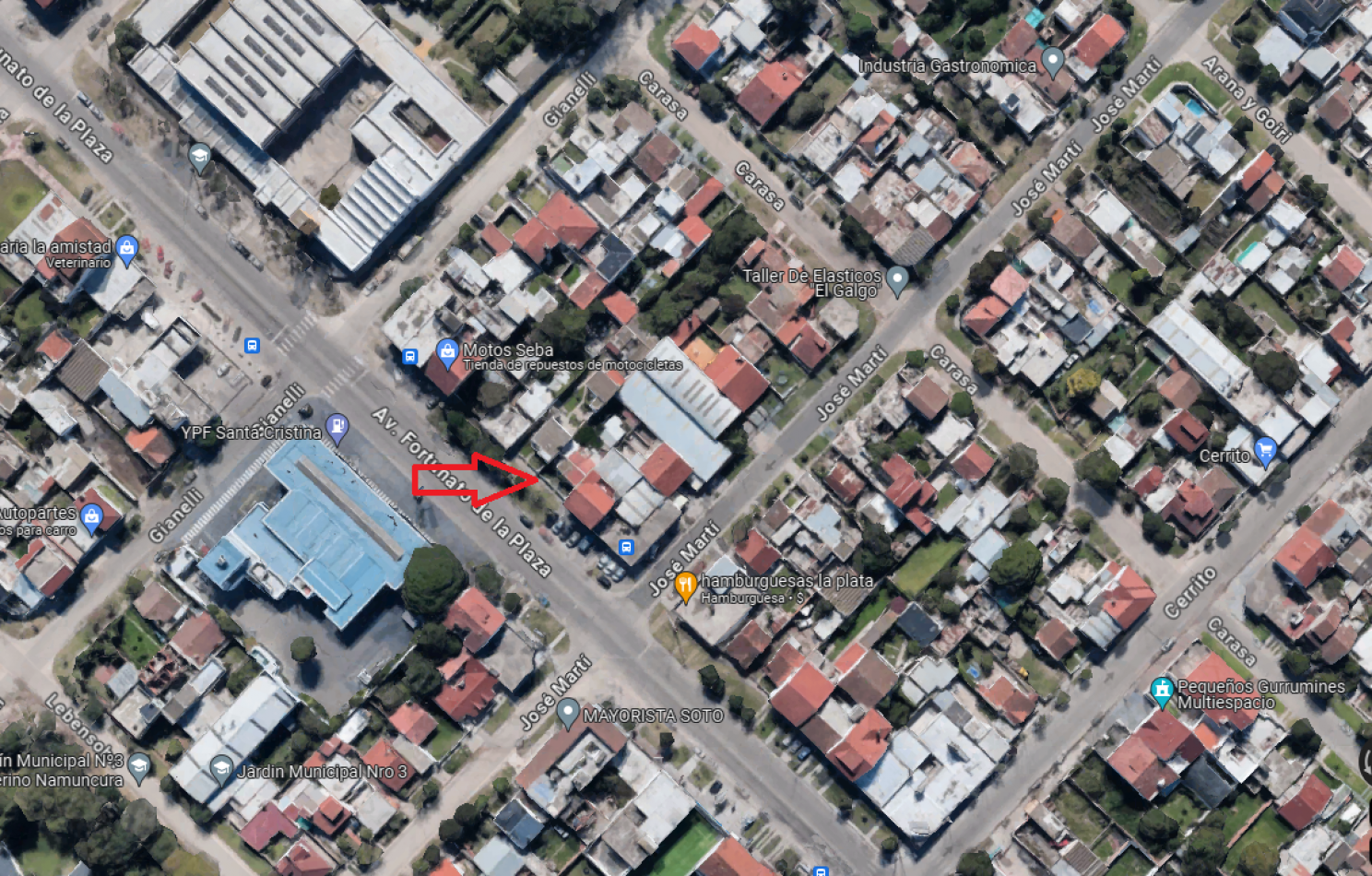 LOTE SOBRE AVENIDA